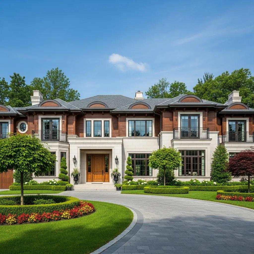 Home architecture representing property insurance
